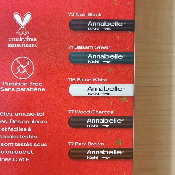 5 pcs Annabelle Vegan Kohl Eyeliner Set - Picture 4 of 10